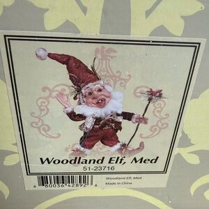Mark Roberts collectible Woodland Elf Figurine Limited Edition Christmas Medium